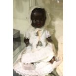 Armand Marseille 518/8 black doll, 23" tall approx