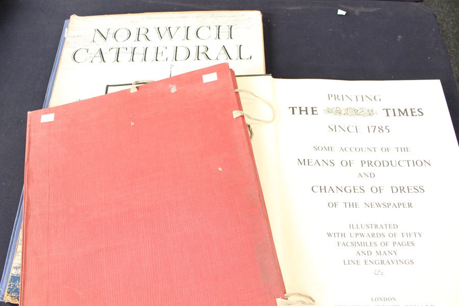 Norwich Cathedral, Gregg Press, limited edition with slipcase, together with Thomas Shotter Boys,