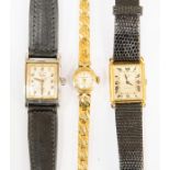 Three Ladies wristwatches to include Rotary, Excellia and Mondia. (3)
