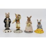 A collection of Royal Doulton Bunnykins characters, all in boxes, 10 in total