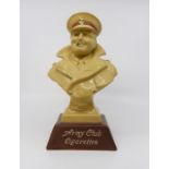 Royal Doulton advertising bust of an army officer