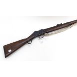 .577/450 Martini Henry Rifle MkIII. Serial number E960. Maker marked and dated "Enfield 1884".