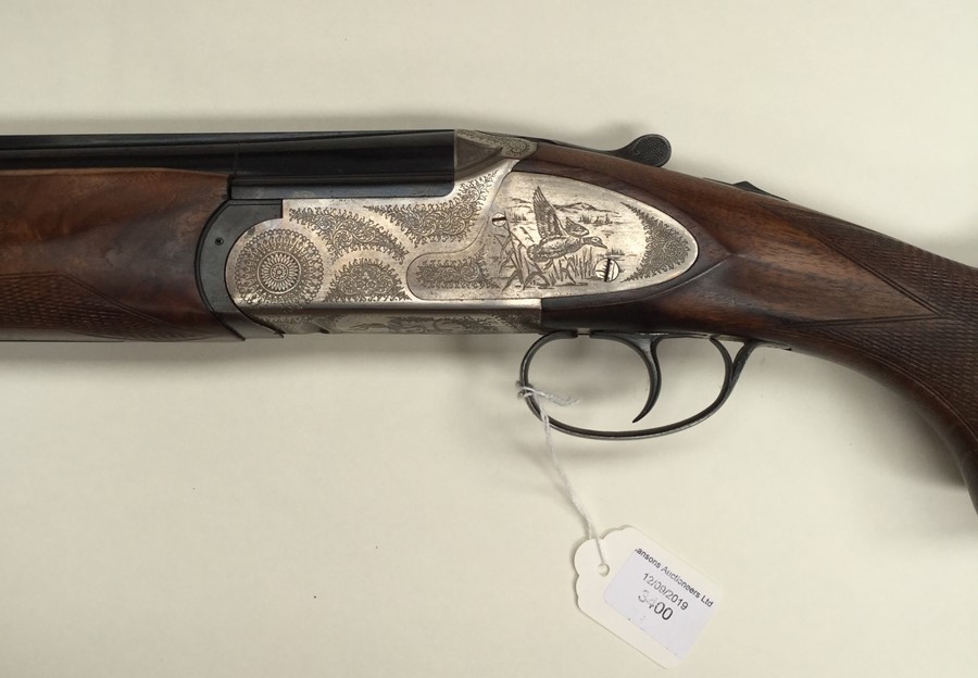 Armi Italia 12 Bore Over and Under Shotgun. Serial number 56826. 27.5 inch barrel. Single trigger. - Image 2 of 2