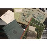 Angling Interest: Hardy Angling Guides: 1910, 1956 plus price list 1956 1957,1958 and a C Farlow &
