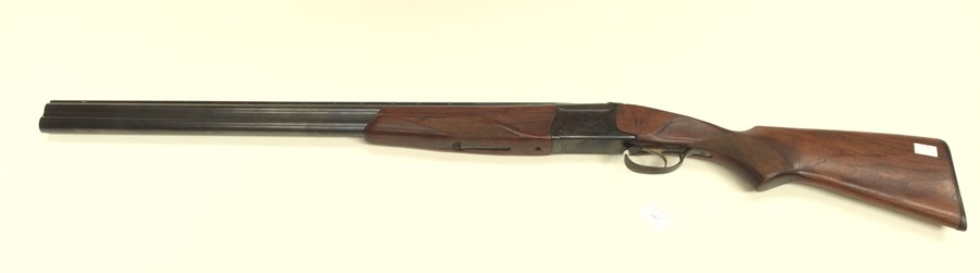 Baikal Model 27E 12 Bore Over and Under Shotgun. Single trigger. Serial number 8976940. 27.5 inch