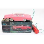 Thunderbirds: A boxed Lady Penelope's Fab 1, battery operated, remote control plastic scale model,