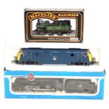 OO Gauge: A boxed Airfix, Royal Scot locomotive with Tender; together with a part boxed, Mainline