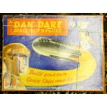 Dan Dare: A boxed Dan Dare Space Ship Builder, No.1, Made by A+M Bartram, 1950's, contained within