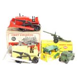 Dinky: A collection of five assorted boxed and unboxed Dinky Toys vehicles to comprise: Blaw Knox