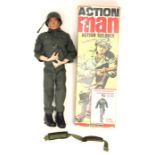 Action Man: A boxed Palitoy, Action Man, 'Action Soldier', 1964, length approx. 30cm.