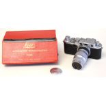 ***AUCTIONEER TO ANNOUNCE GUIDE PRICE HAS BEEN AMENDED*** Leica: A Leica IIf camera body, serial