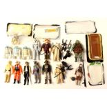 Star Wars: A collection of eight original Star Wars figures complete with weapons including: