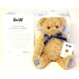 Steiff: A boxed Steiff Diamond Jubilee Teddy Bear, 1952-2012, Made Exclusively for Peter Jones