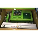 Subbuteo: A collection of assorted Subbuteo items, contained within one box, including Super Set,