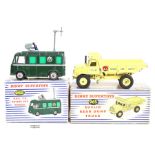 Dinky: A boxed Dinky Supertoys, B.B.C. T.V. Roving Eye Vehicle, 968; together with a boxed Dinky