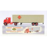 Dinky: A boxed Dinky Supertoys, 948, Tractor-Trailer McLean, excellent condition.