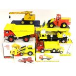 Dinky: A collection of six boxed Dinky vehicles to comprise: Aveling-Barford Dump Truck, 924,