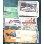 Motoring Interest: A quantity of original vintage car sales brochures covering makes to include;