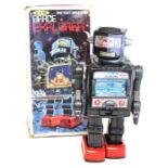 Horikawa: A boxed, battery operated, tinplate, Space Explorer Robot, Made by Horikawa (S.H.), Japan,