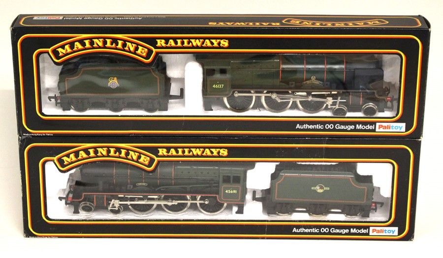 Mainline: A pair of boxed Mainline/Palitoy locomotives: Jubilee Class 'Orion' 37062; and Prince of