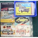 Motoring Interest: A quantity of original vintage car sales brochures covering makes to include;