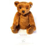 Steiff: A Steiff 'Bear 55 PB 1902', L.E. 2086/7000, Replica by Steiff. height approx. 55cm.