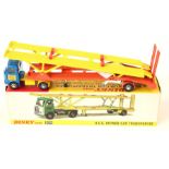 Dinky: A boxed Dinky A.E.C. Hoyner Transporter, 974, original box.