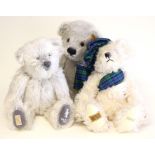 Steiff: A Steiff Classic Bear, EAN039676, 35cms approx; together with a Merrythought 2000 Bear and
