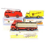Dinky: A boxed Dinky Toys, Guy Van, 514, yellow body, Weetabix livery, box and vehicle playworn,
