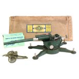 Astra: A boxed Astra, 3.7" Anti Aircraft Gun, within original box; together with a Britains RA Gun