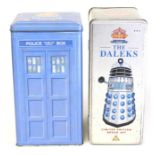 Dr Who: A pair of Dr Who 30th Anniversary VHS video containers, prototype examples that were used