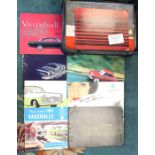 Motoring Interest: A collection of 1950/60 car brochures, to include; Vauxhall, Morris, Fiat,