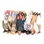 Action Man: A collection of assorted Action Man figures, some dressed, as found. (one box)