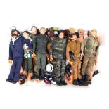 Action Man: A collection of assorted Action Man figures, some dressed, as found. (one box)