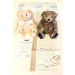 Steiff: A boxed Steiff 'William & Catherine: The Royal Wedding Teddy Bear', Exclusive to Peter Jones