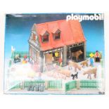 Playmobil: A collection of assorted Playmobil to include: 3556 Farm Set, 3614 Rally Service Team,