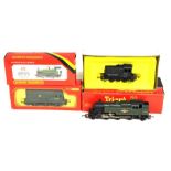 Hornby: A Tri-ang Hornby Tank Locomotive, R59; together with a GWR Locomotive R077; a Diesel Shunter