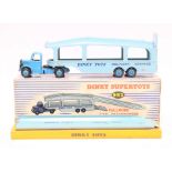 Dinky: A boxed Dinky Supertoys, 982, Pullmore Car Transporter, complete with loading ramp.
