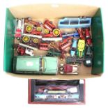 Matchbox: A collection of assorted Lesney and Matchbox vehicles, including: Fowler Showmans