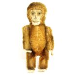 Schuco: A German Schuco monkey perfume bottle with inner glass bottle and stopper.