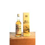 A bottle of Glen Carren 10 Year Old Pure Highland Malt Scotch Whisky, matured in Oak casks for ten