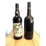 Two bottles of Port