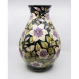 A Moorcroft vase, Sophie Christina, designed by Sian Leeper, height 39cm