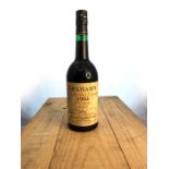 Graham's Late Bottled Vintage Port, 1982.  20% vol. 70 cl.