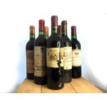 A selection of seven delightful Wines from a private wine collection in Derbyshire.  Description: