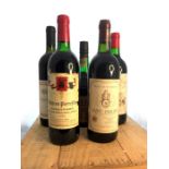 A selection of Wines including Chateau Pierrefitte Lalande-De-Pomerol 1988 and Grand Vin De Bordeaux