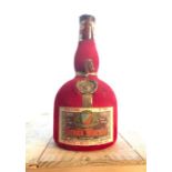 One bottle of Grand Marnier Cordon Rouge Cuvee Special Velours. Bottled: 1980's Bottle Size: 75cl