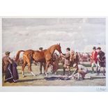 Sir Alfred James Munnings K.C.V.O., P,R.A., (British, 1878-1959), Red Prince Mare, signed l.r.,