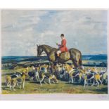 Sir Alfred James Munnings K.C.V.O., P,R.A., (British, 1878-1959), Stanley Barker and the Pytchley