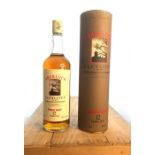 A bottle of ABERLOUR-GLENLIVET 12 Year Old Single Malt Whisky in original tube.  Region: Speyside